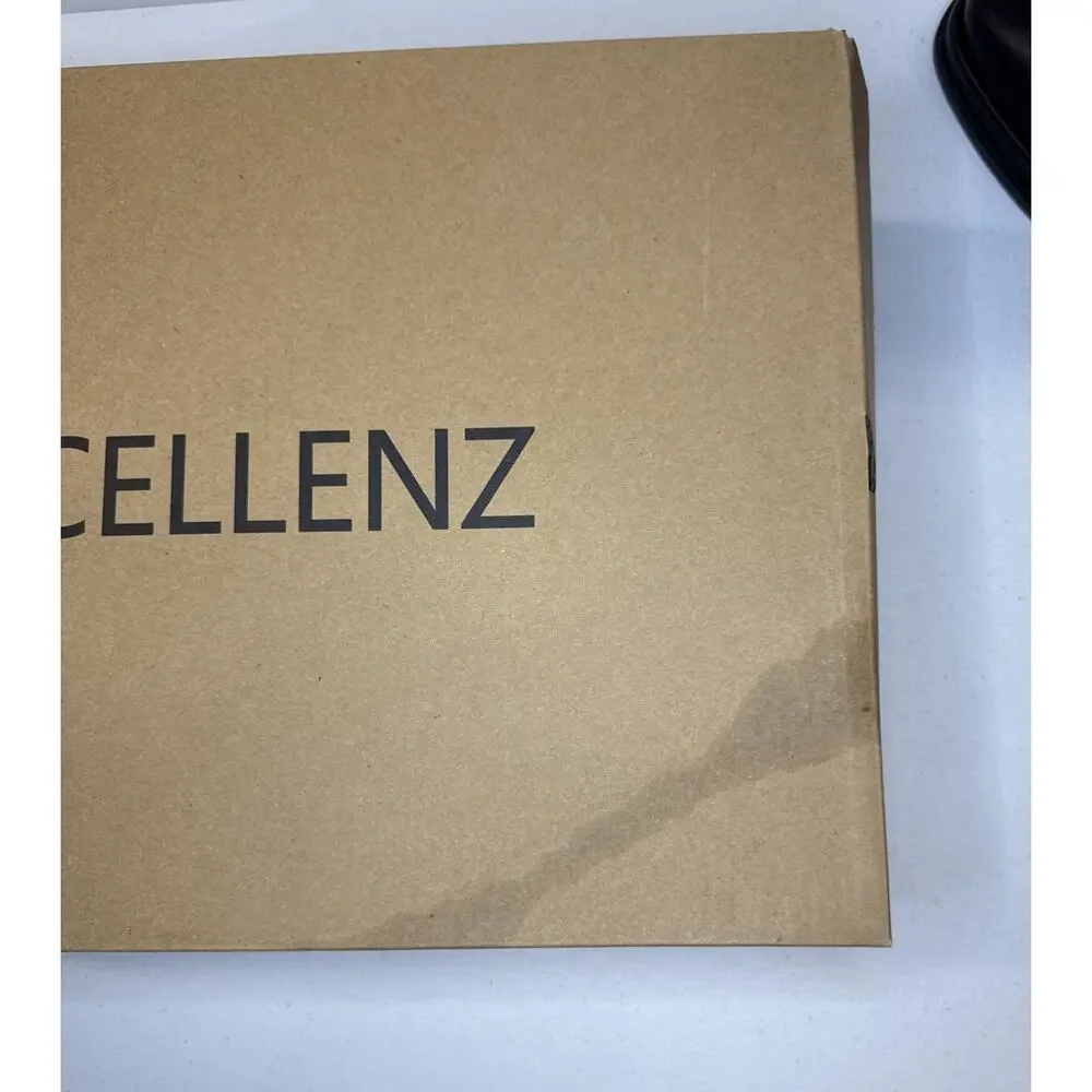 Cellenz Women Knee High Platform Boots Chunky Block Heel Square Toe Black Size 9